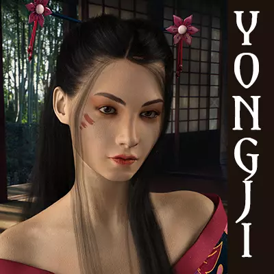 Yongji For Genesis 8 Female 3D model_0