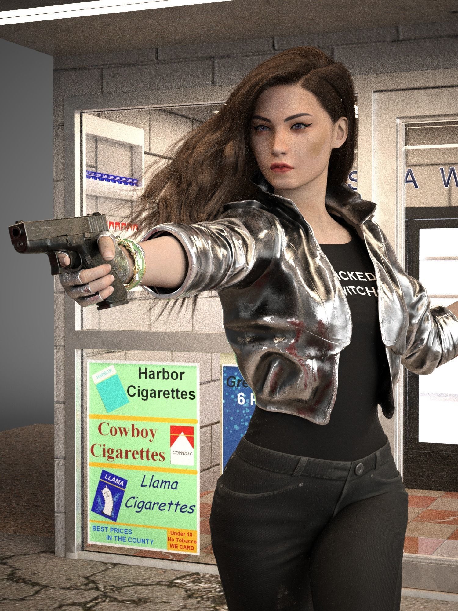 Yongji For Genesis 8 Female 3D model_4