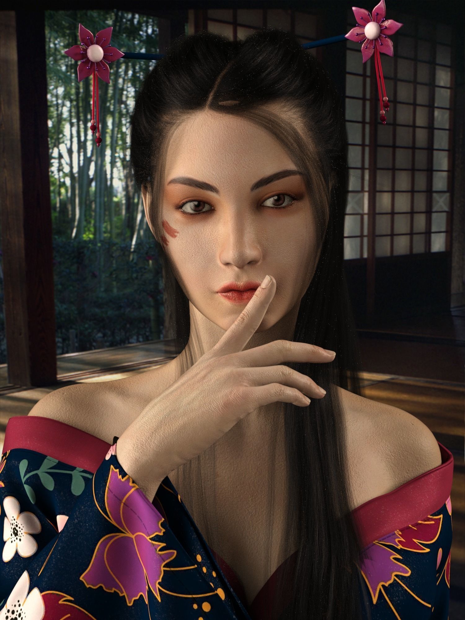 Yongji For Genesis 8 Female 3D model_5