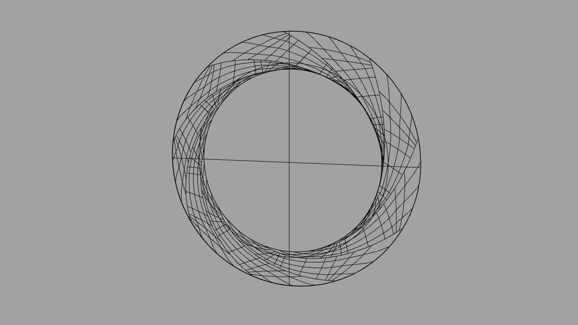 Wall Mirror 3D model_4