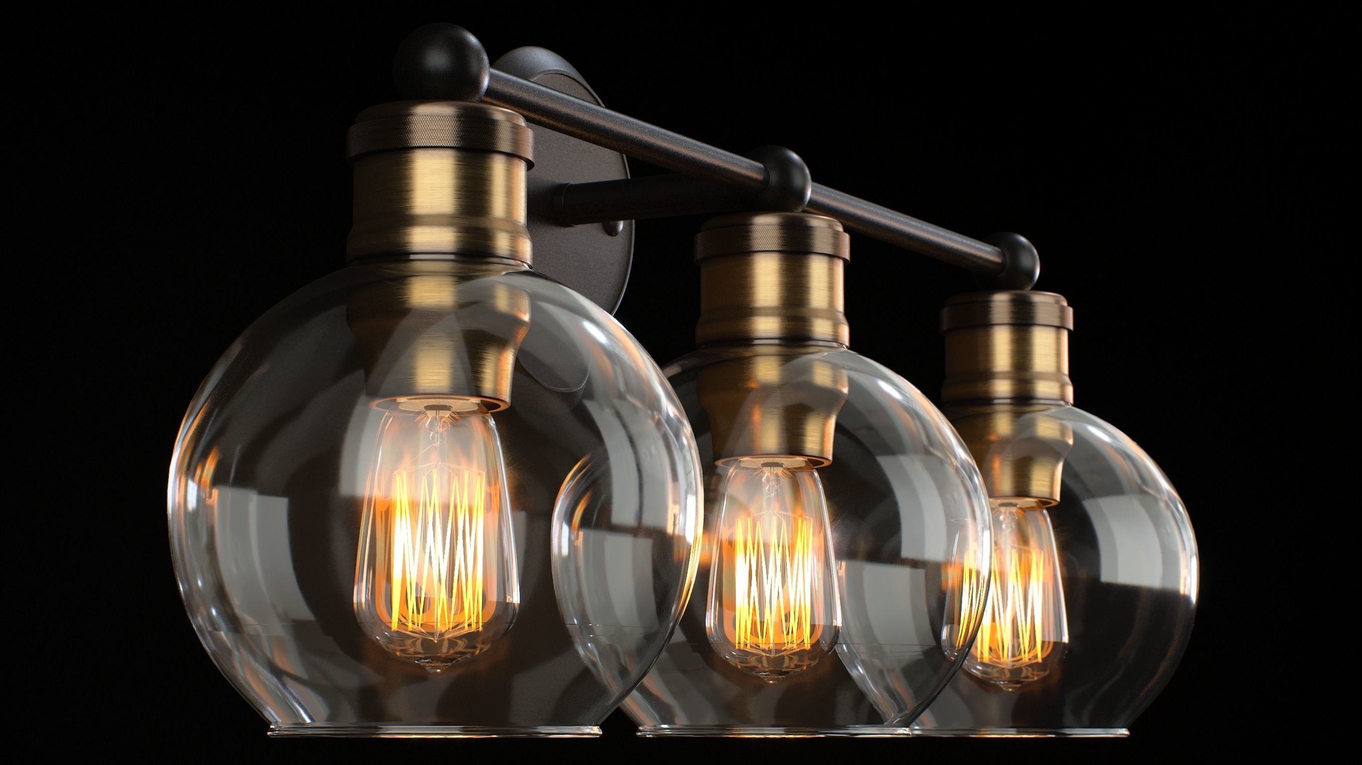 Breakwater Bay Nadya 3 light 3D model_2