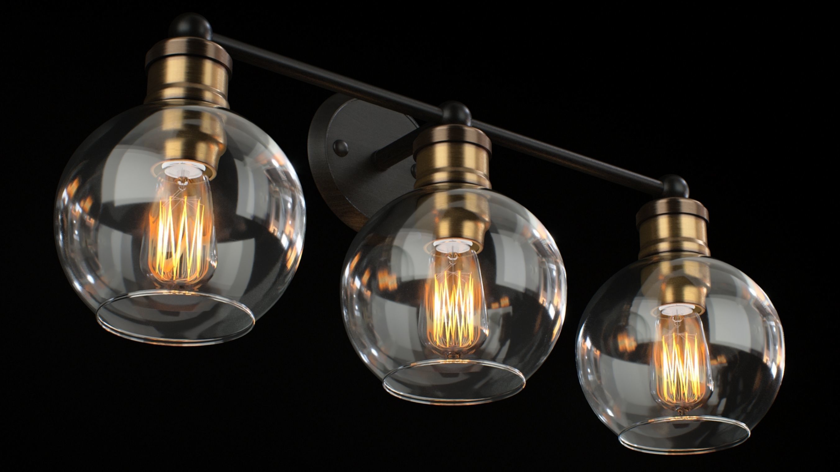 Breakwater Bay Nadya 3 light 3D model_8