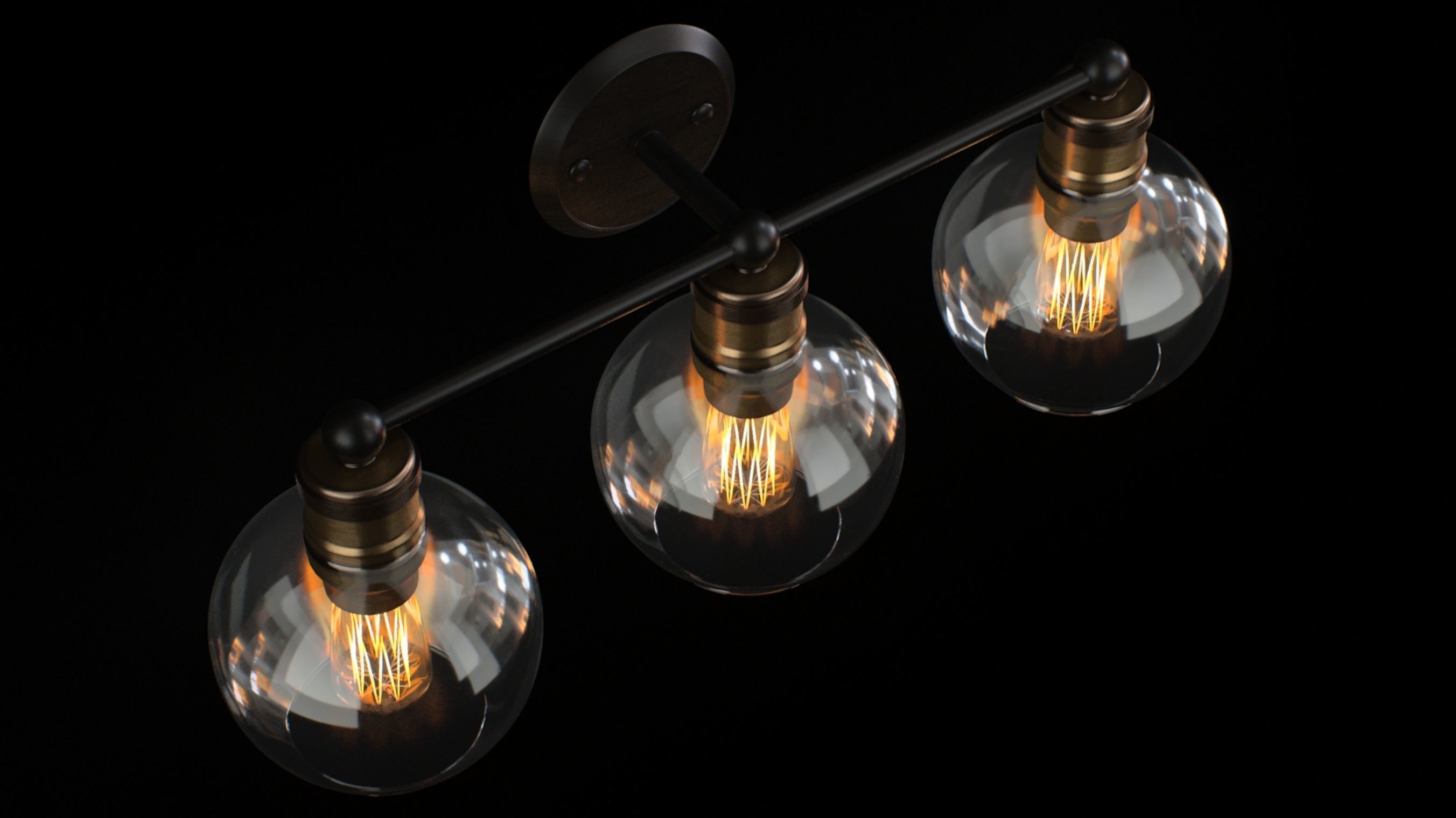 Breakwater Bay Nadya 3 light 3D model_6