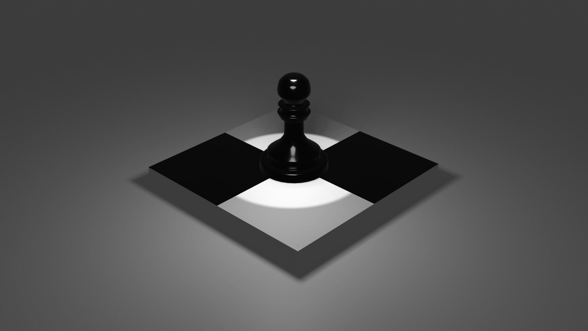 The Pawn chess piece 3D model_87