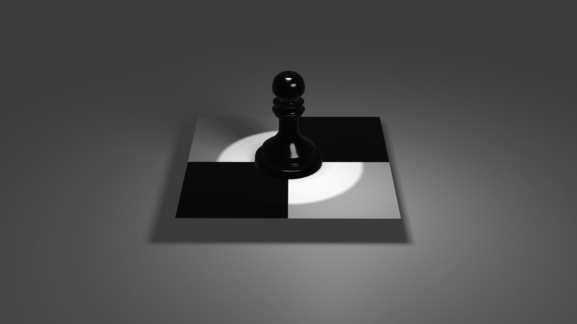 The Pawn chess piece 3D model_76