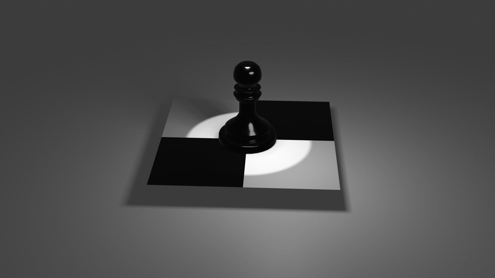 The Pawn chess piece 3D model_56