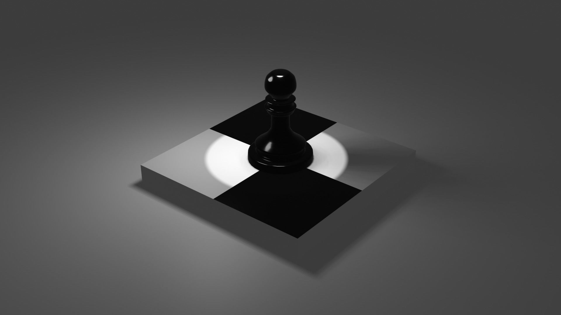 The Pawn chess piece 3D model_73