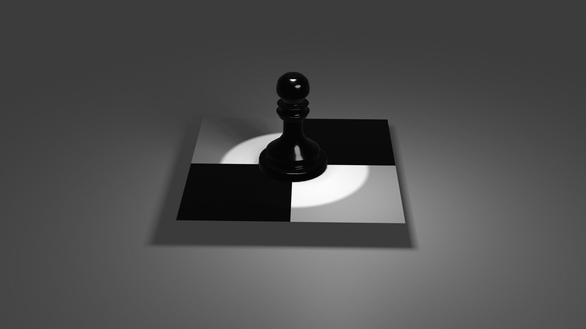 The Pawn chess piece 3D model_33