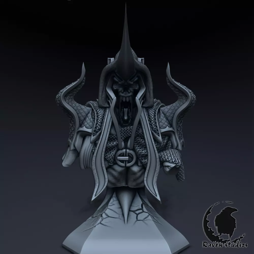 ABADDON BUST DOTA 2 3D print model