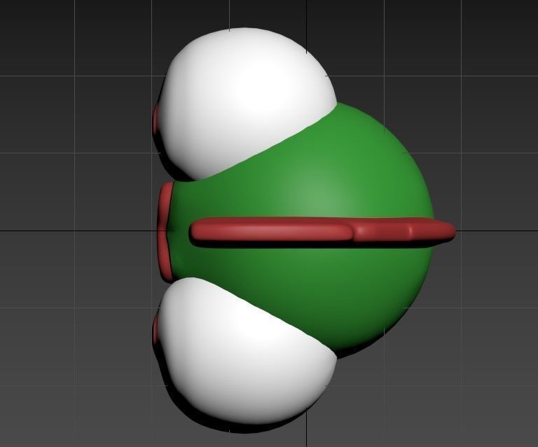 Cartoon Fish 3D model_1