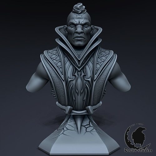ANTIMAGE BUST DOTA 2 3D print model