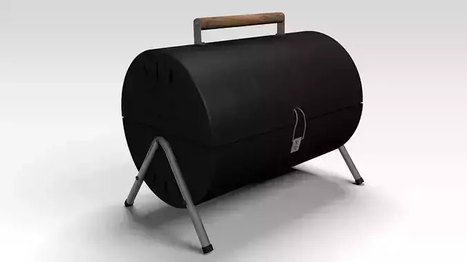 Portable BBQ 3D model