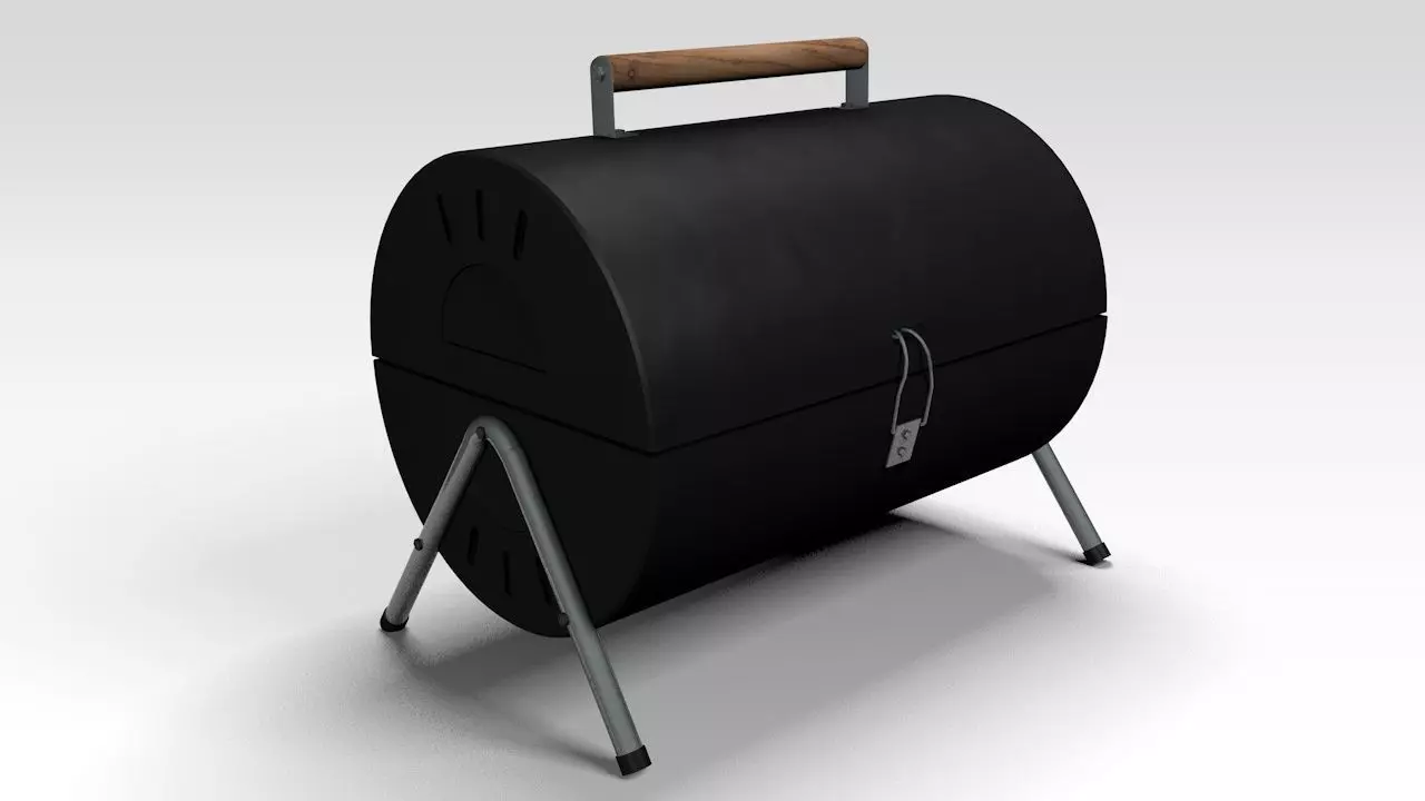 Portable BBQ 3D model