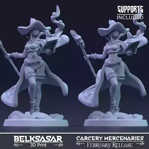 Beleth the Elementalist All Variants Normal and Nude