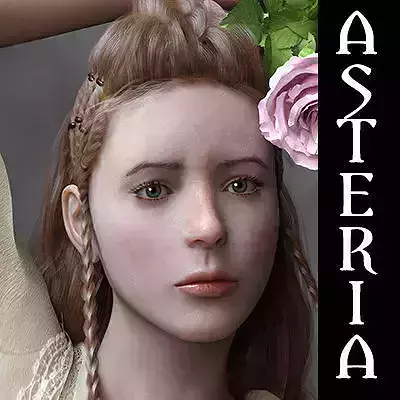 Asteria Teen For Genesis 8 Female 3D model
