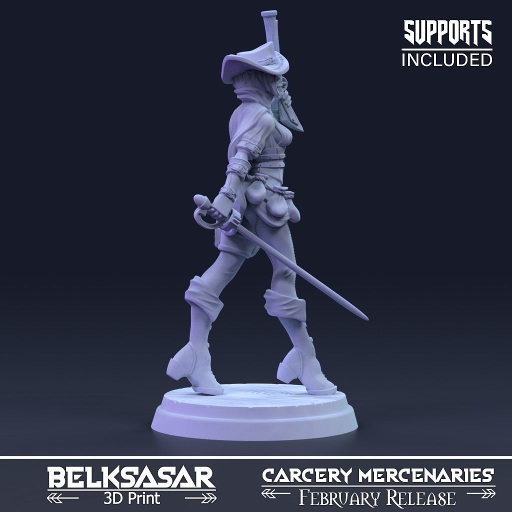 Elena the Duelist 3D print model_3