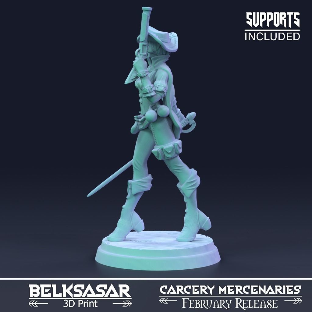 Elena the Duelist 3D print model_2