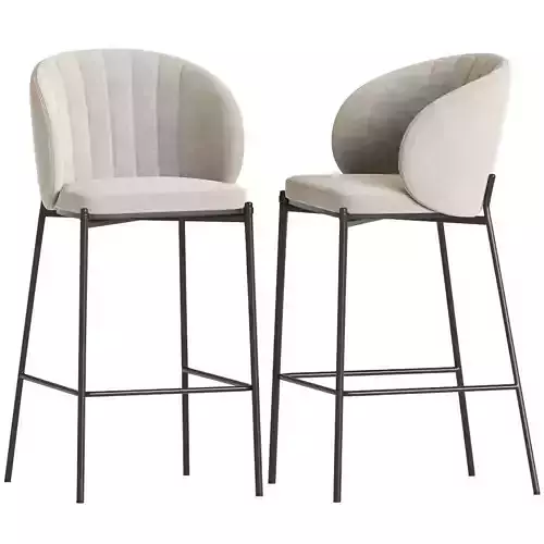 Cruz Barstool  3D model