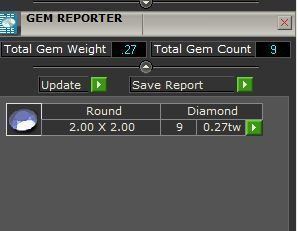 Navratan ring  3D print model_3