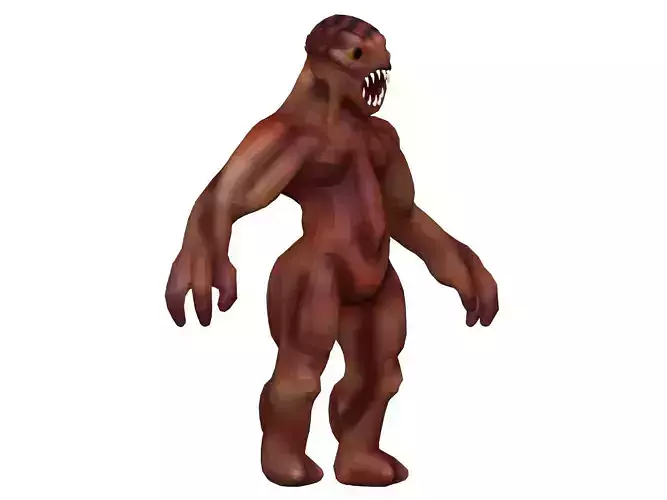 Monster Low-poly 3D model