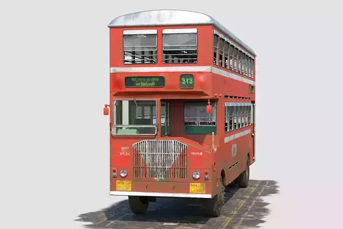 3D Best Double Decker Bus 3D model