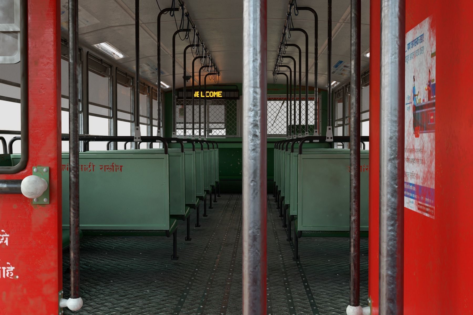 3D Best Double Decker Bus 3D model_16