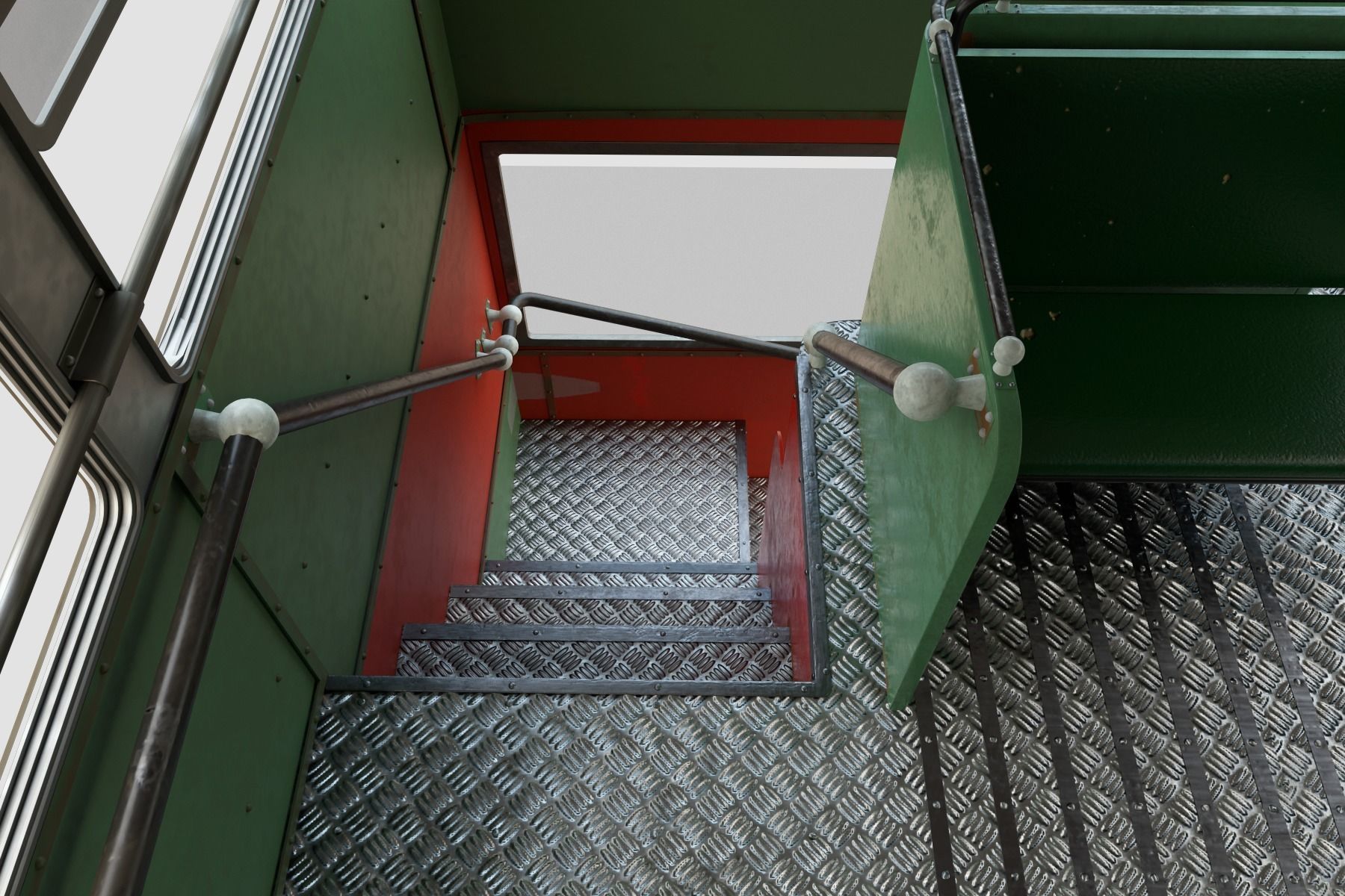 3D Best Double Decker Bus 3D model_13