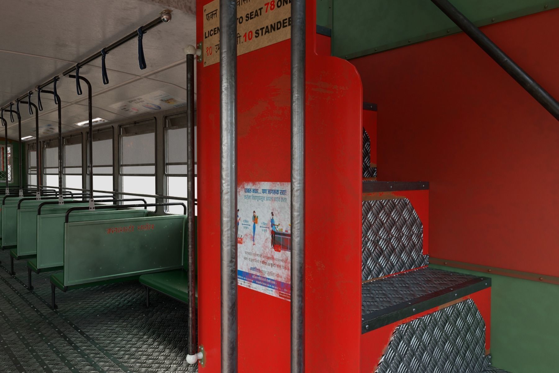 3D Best Double Decker Bus 3D model_14