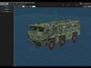 Kamaz-63968 Tayfun  Low-poly 3D model_1
