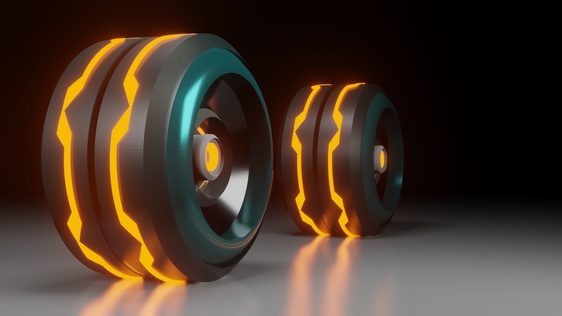 Sport Wheels 3D model 3D model_23