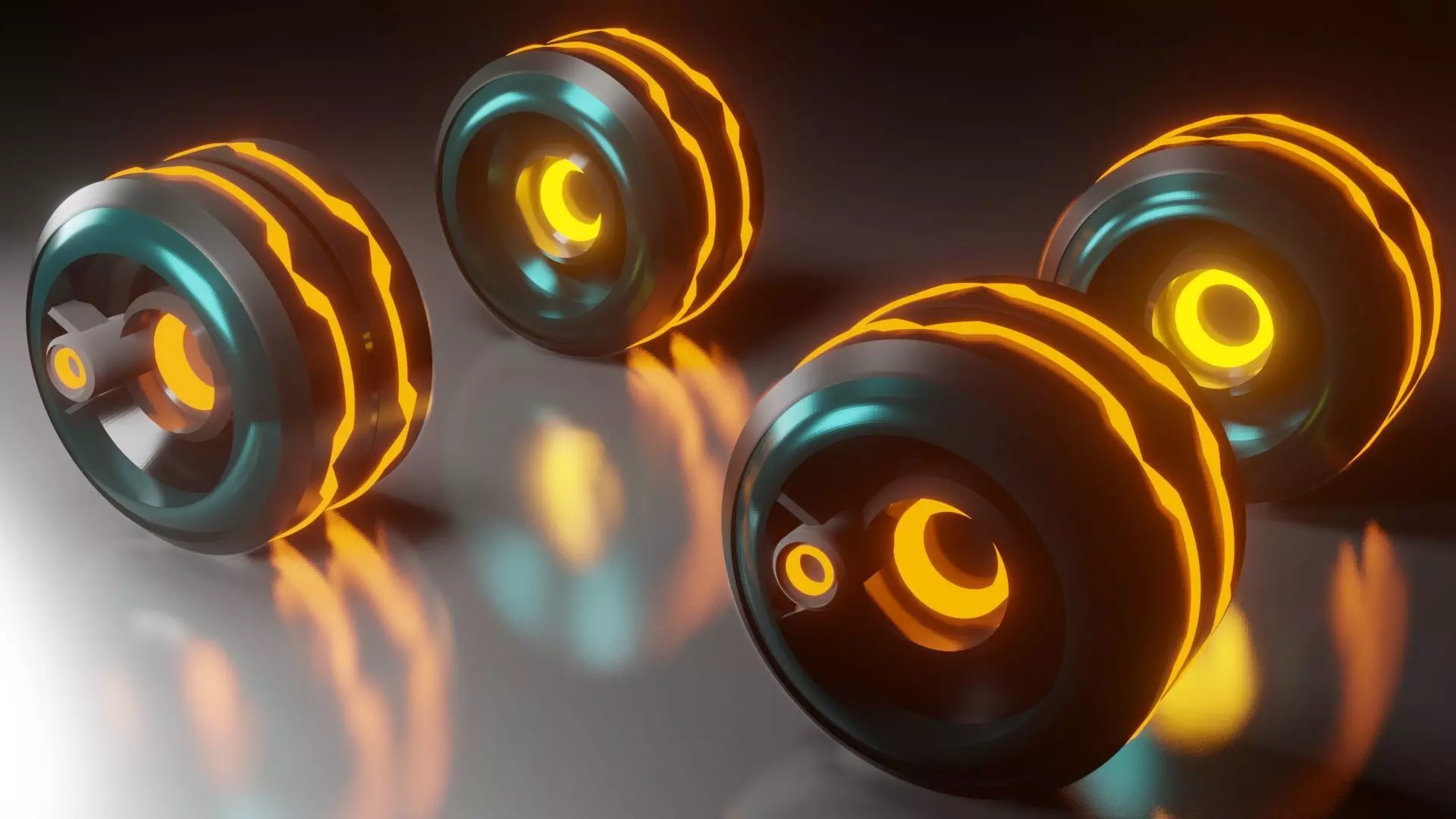 Sport Wheels 3D model 3D model_0