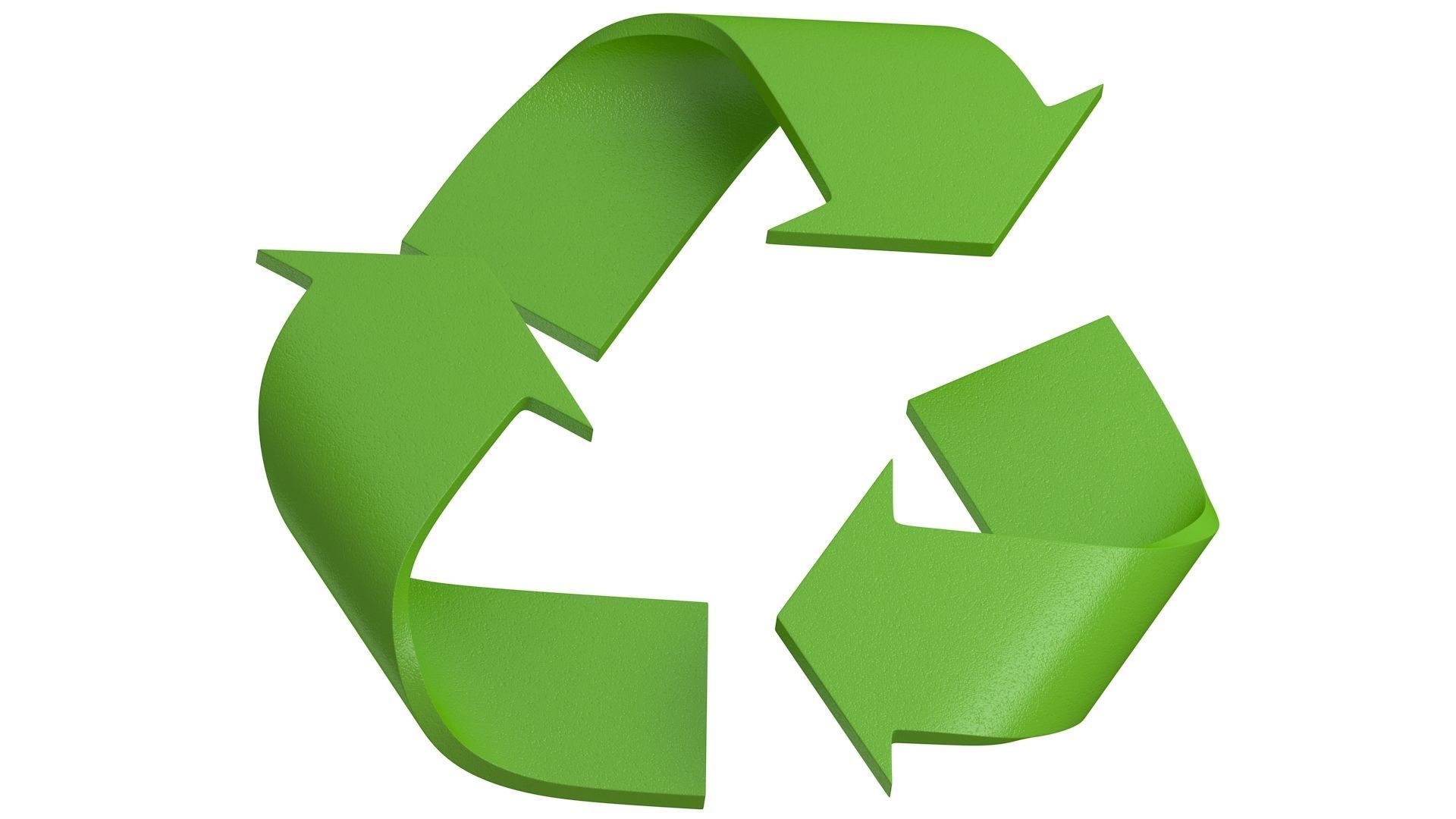 Recycle Logo 3D model_4