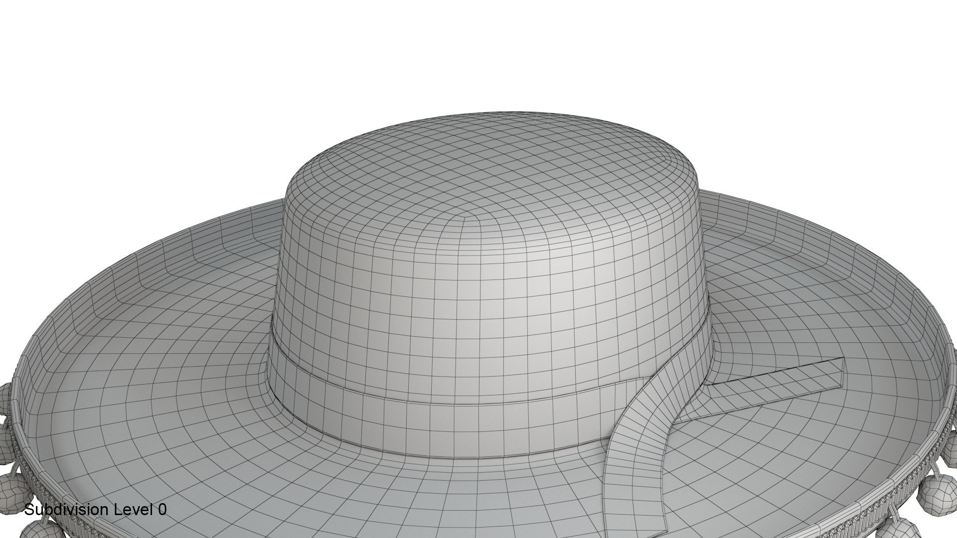 Spanish hat 3D model | CGTrader