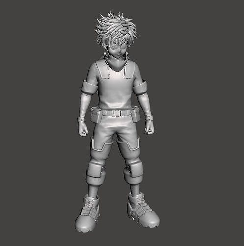 Midoriya Izuku 3D Model 3D print model