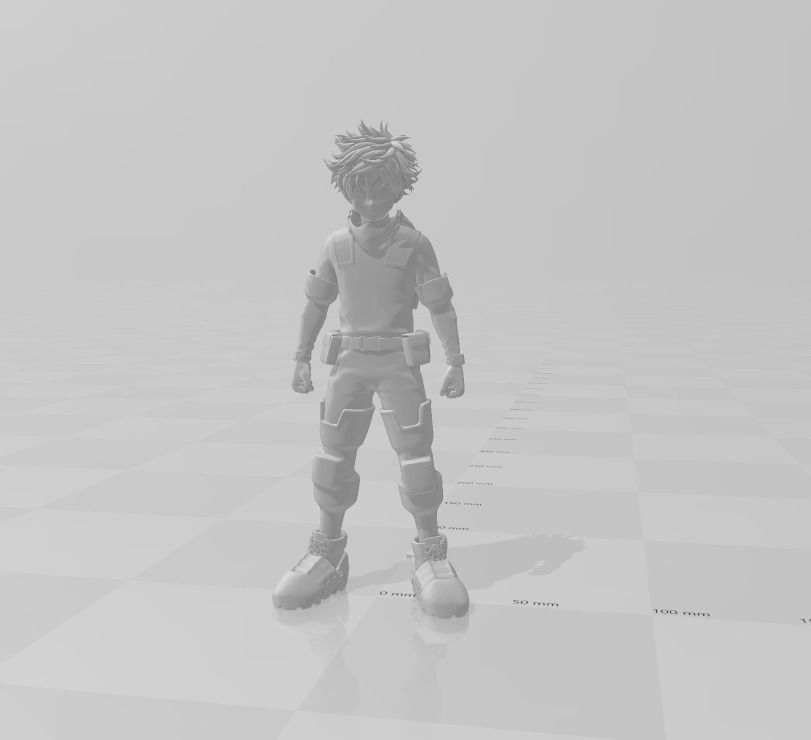 Midoriya Izuku 3D Model 3D print model_1