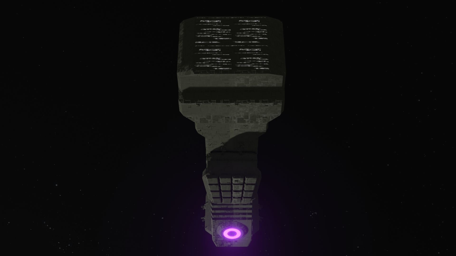 Future Spaceship No6 3D model_6