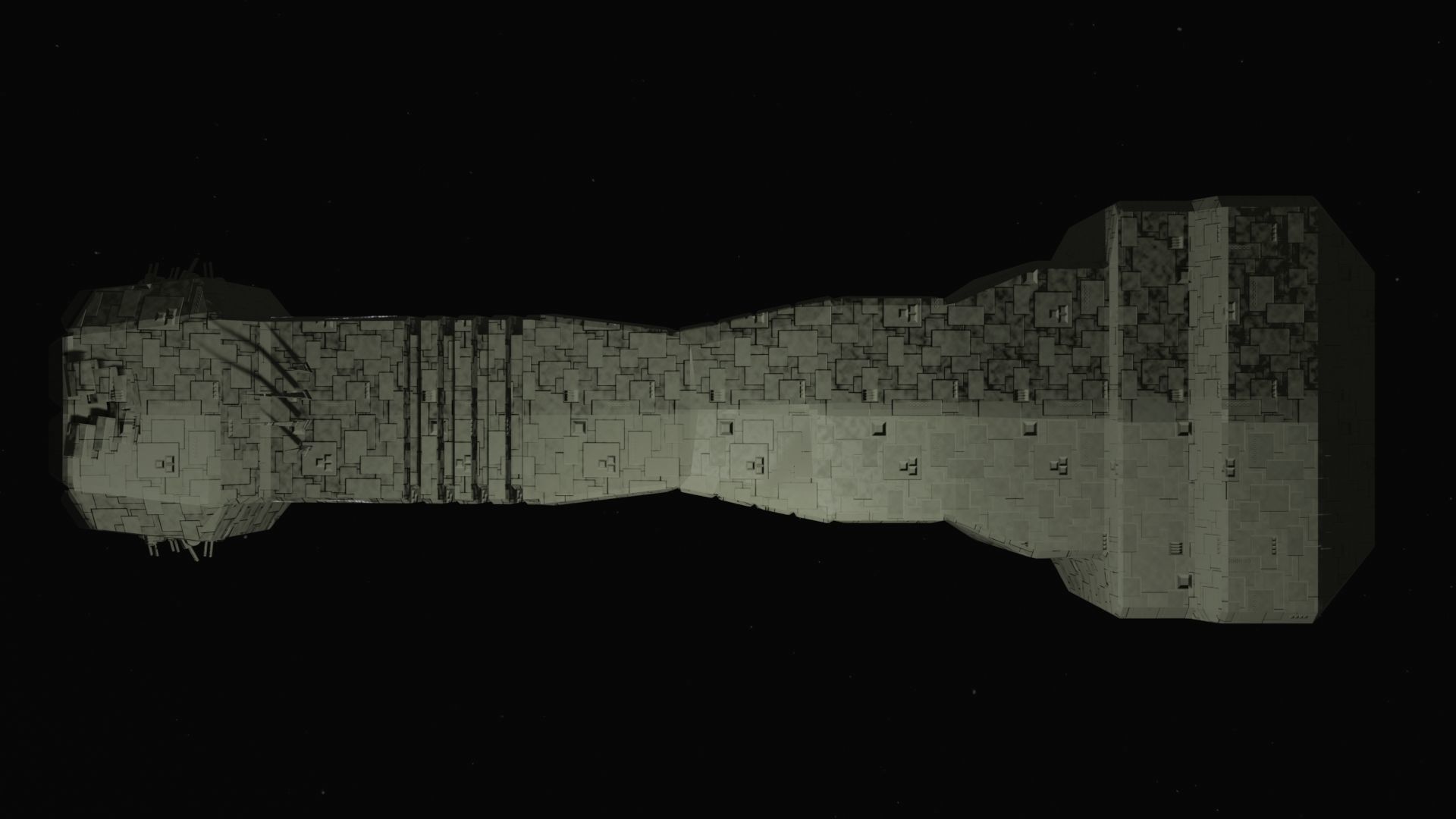 Future Spaceship No6 3D model_7