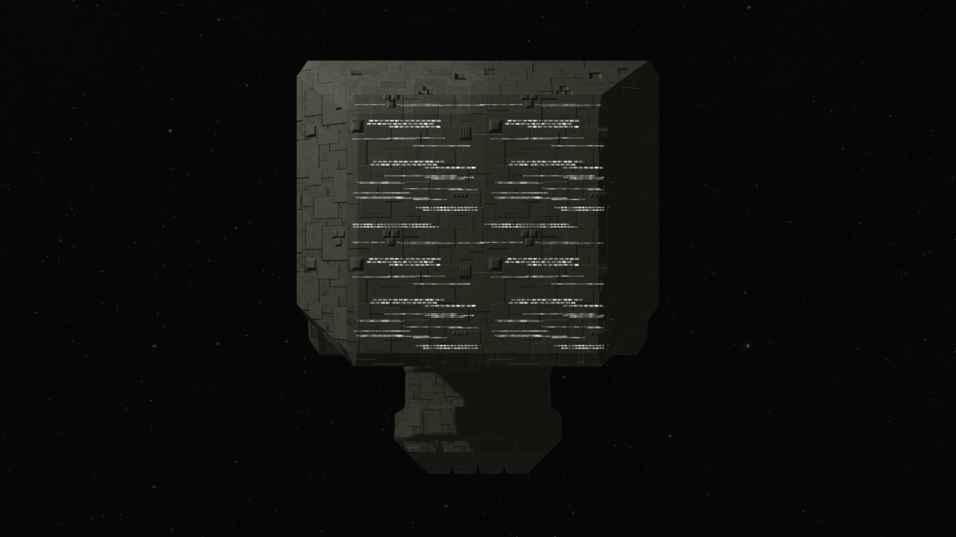 Future Spaceship No6 3D model_4