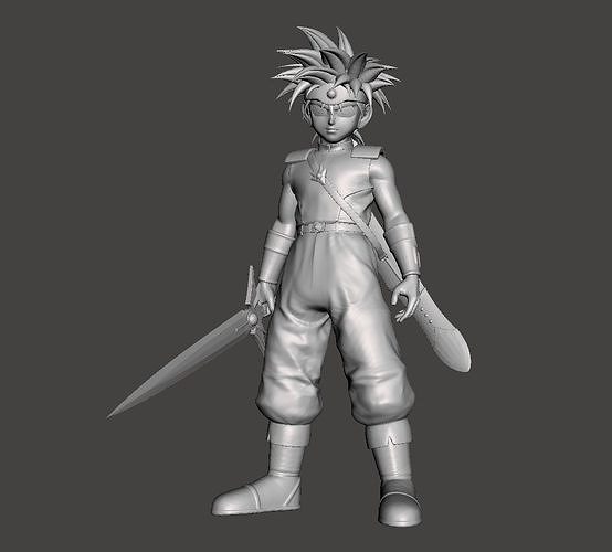 Dai Dragon Quest 3D Model 3D print model
