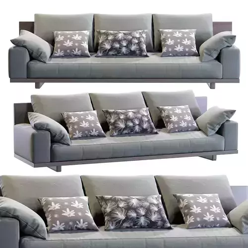 Kobe Sofa By Coco Republic 3D model