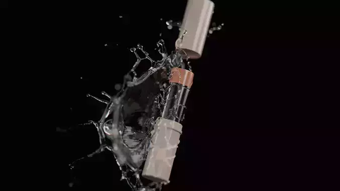 Splash Animated  3D model
