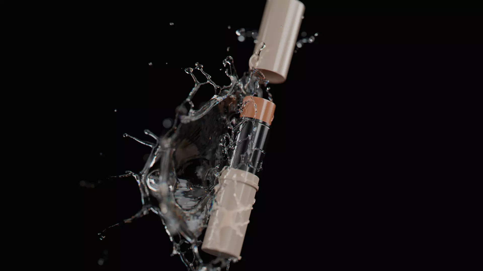 Splash Animated 3D model