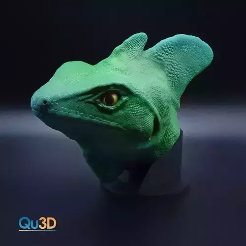 Basiliskus Plumifrons-High-end 3D print modelhighpoly
