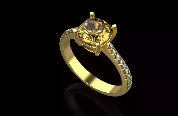 ring with big stones