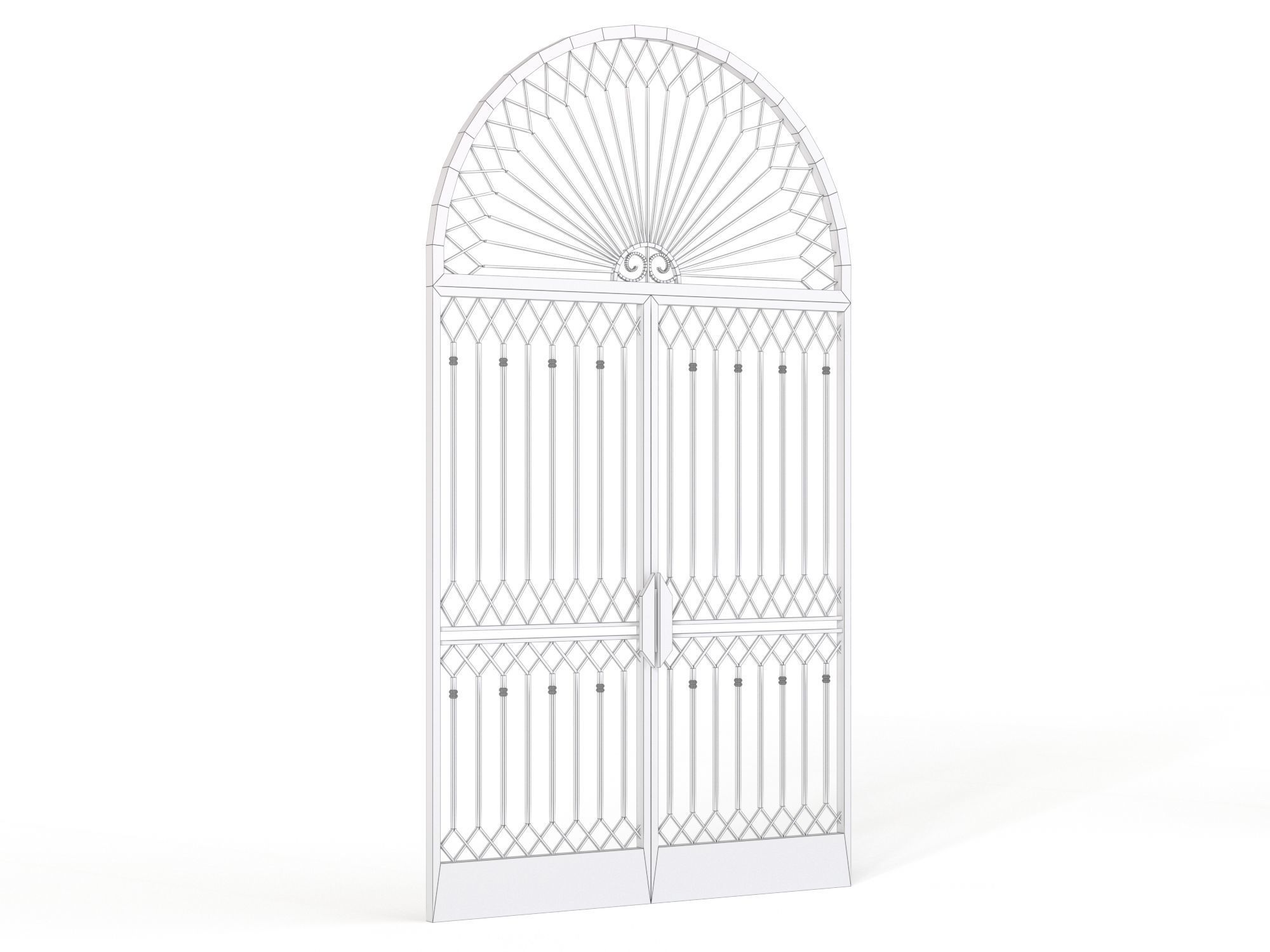 Iron Gate 3D model_8