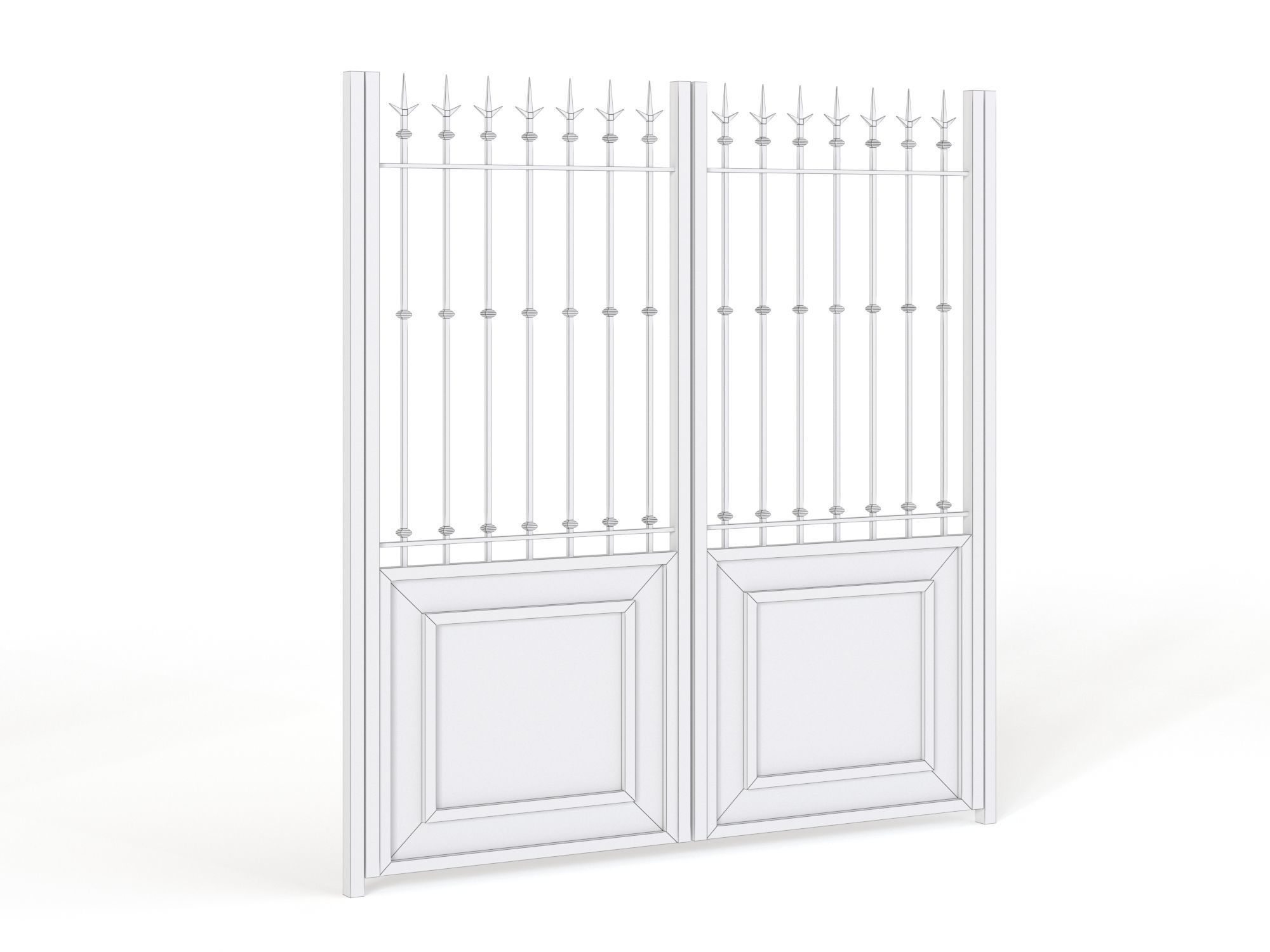 Iron Gate 3D model_12