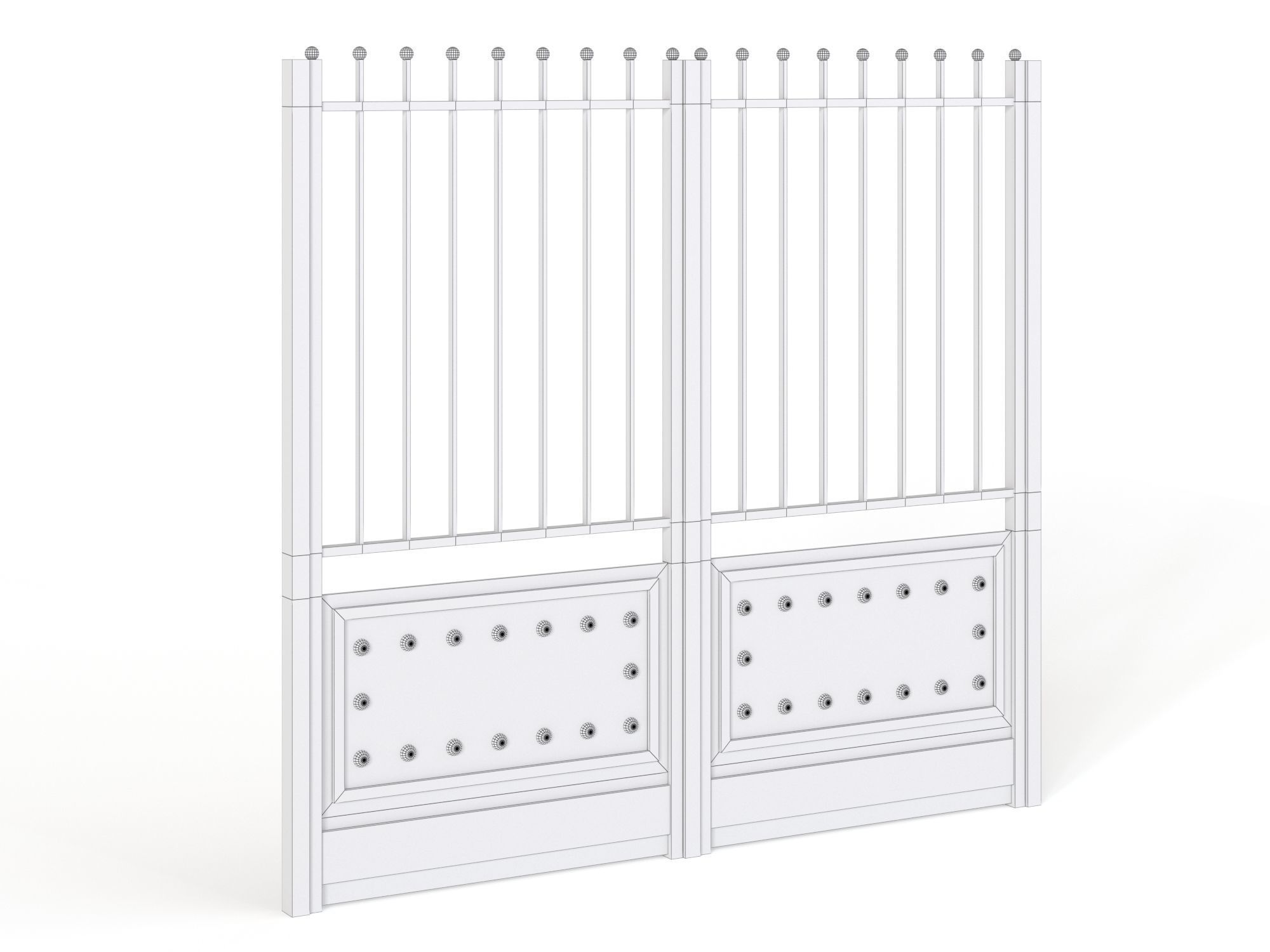 Iron Gate 3D model_14