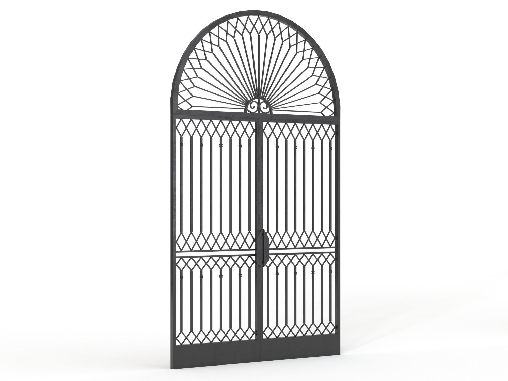 Iron Gate 3D model_1