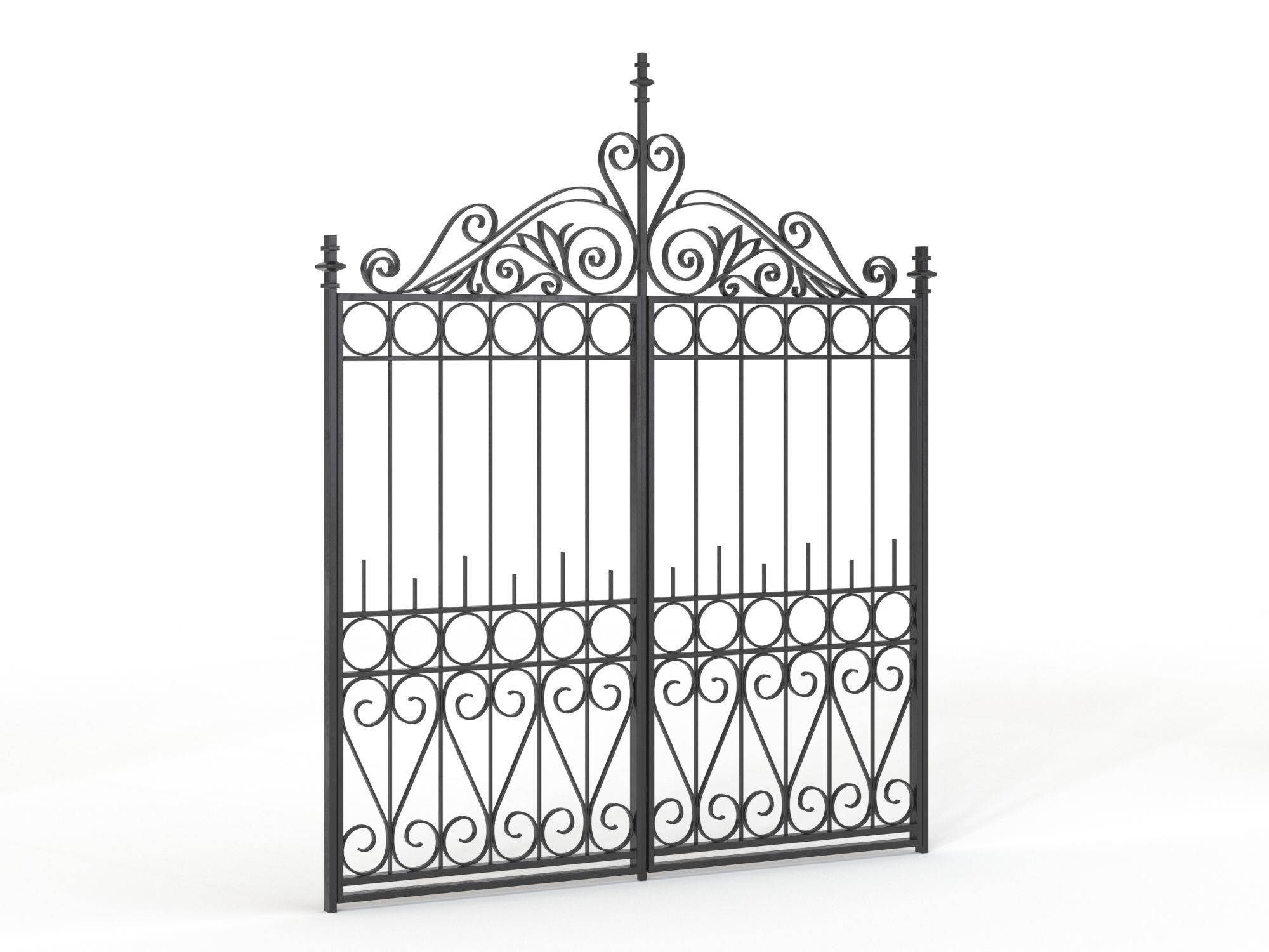 Iron Gate 3D model_4