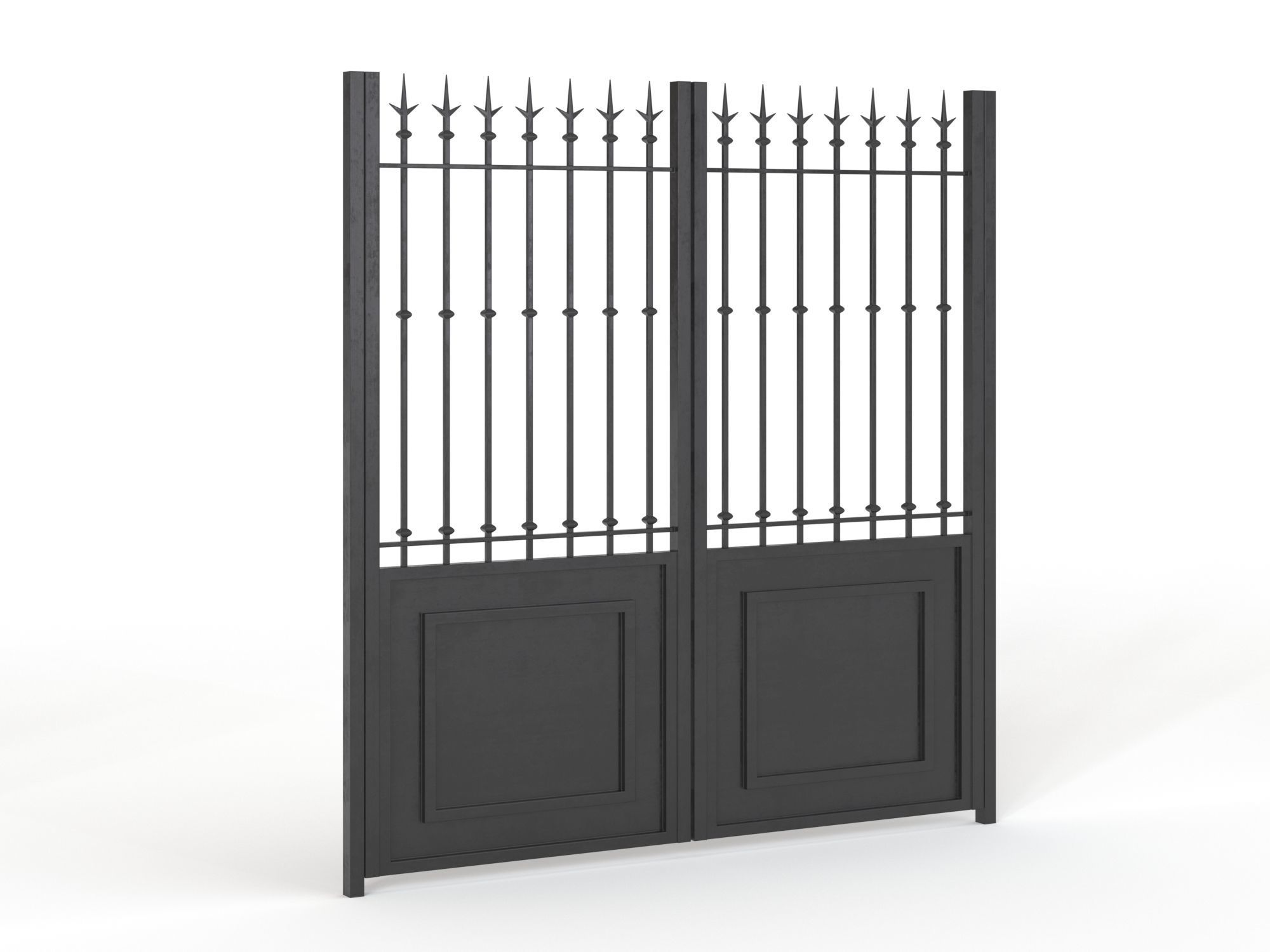 Iron Gate 3D model_5